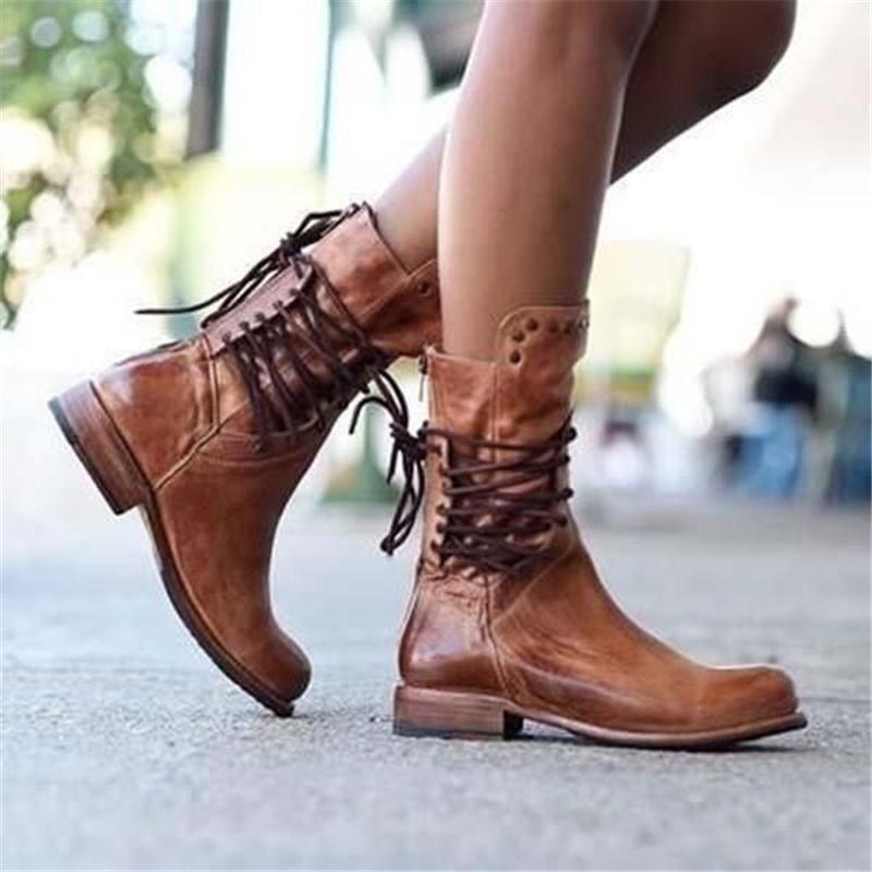 Dolores™ | Botas vintage de piel