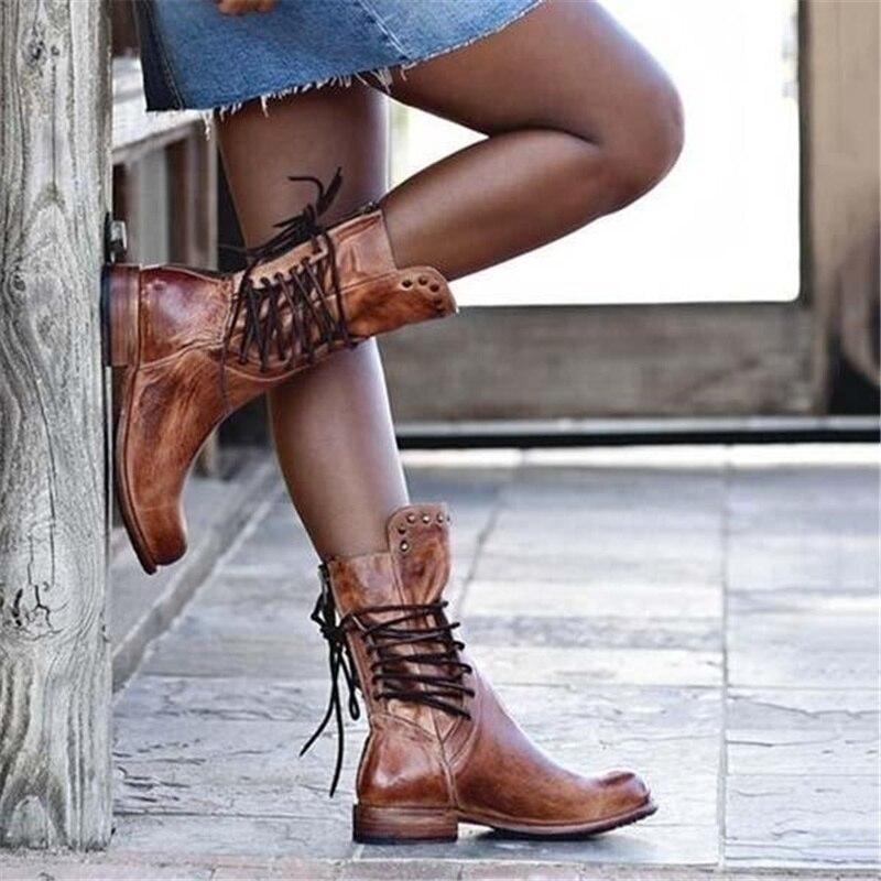 Dolores™ | Botas vintage de piel