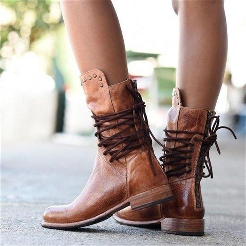Dolores™ | Botas vintage de piel