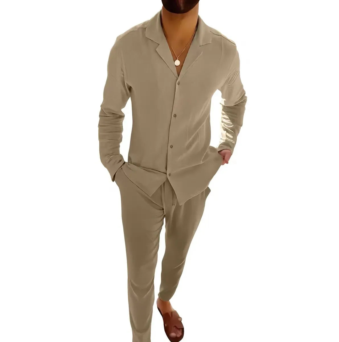 Diego™ | Conjunto veraniego de lino para hombre