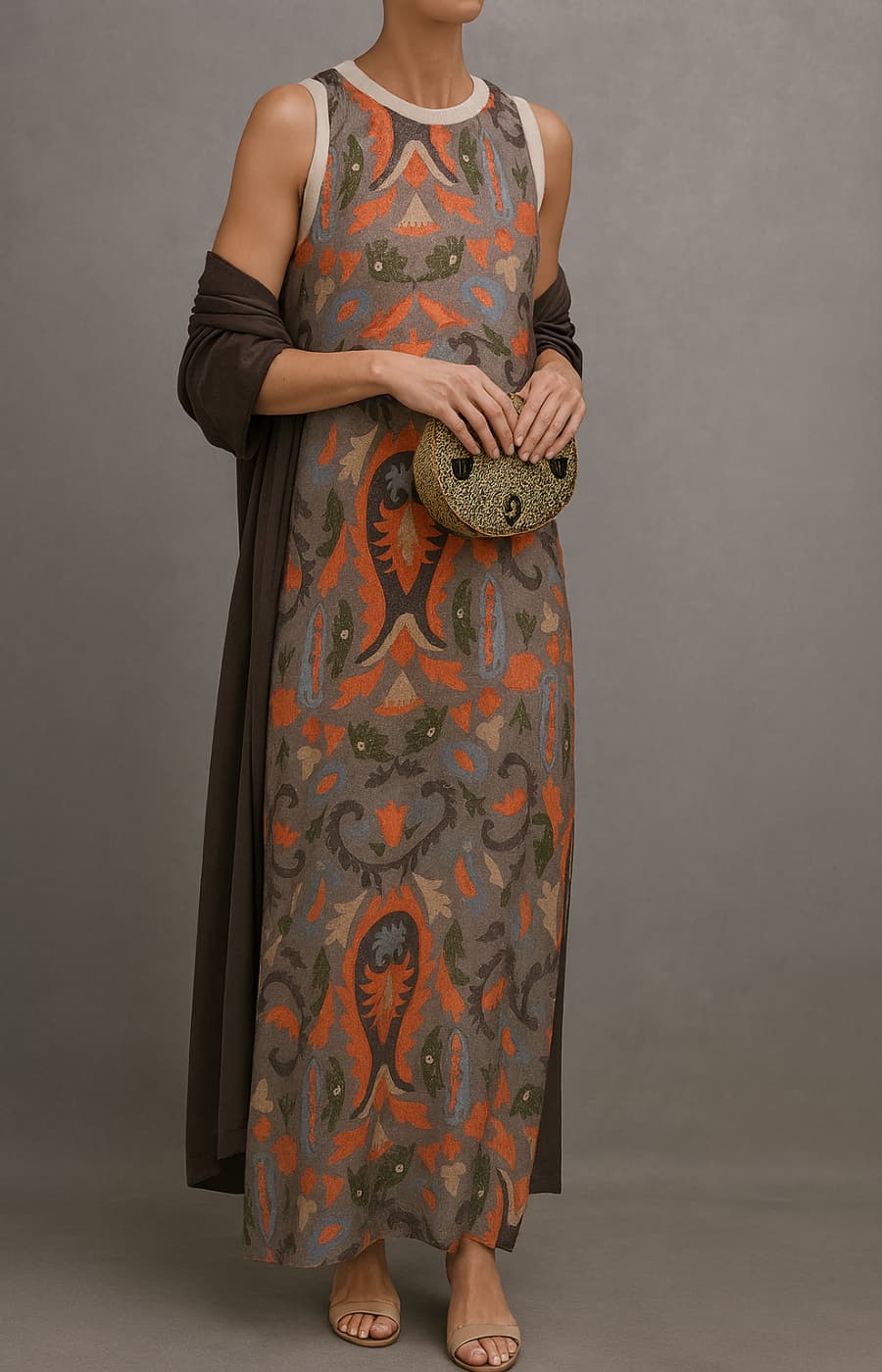 Isabel™ | Vestido largo elegante con estola