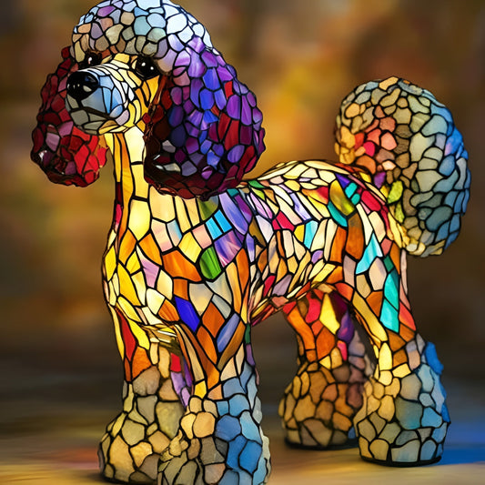 Pepita – Lámpara mágica para perros en vidrio colorido