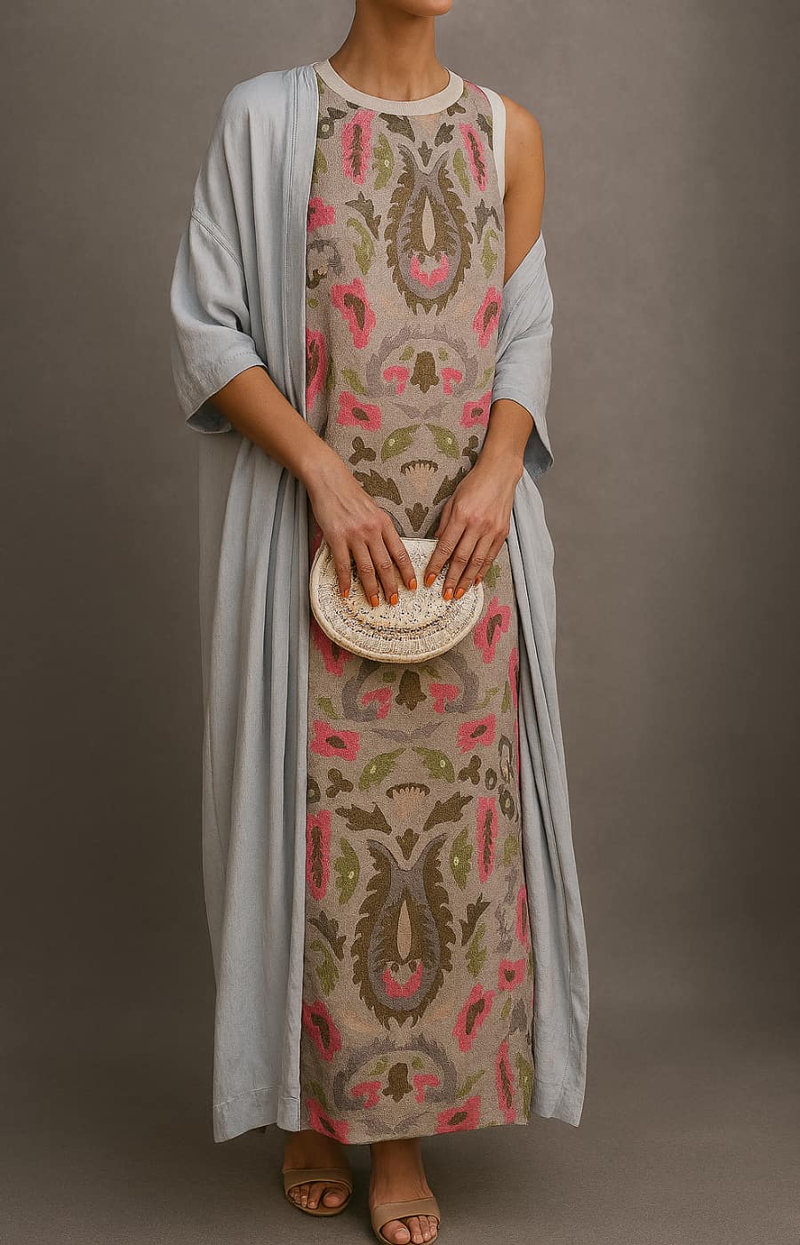 Isabel™ | Vestido largo elegante con estola
