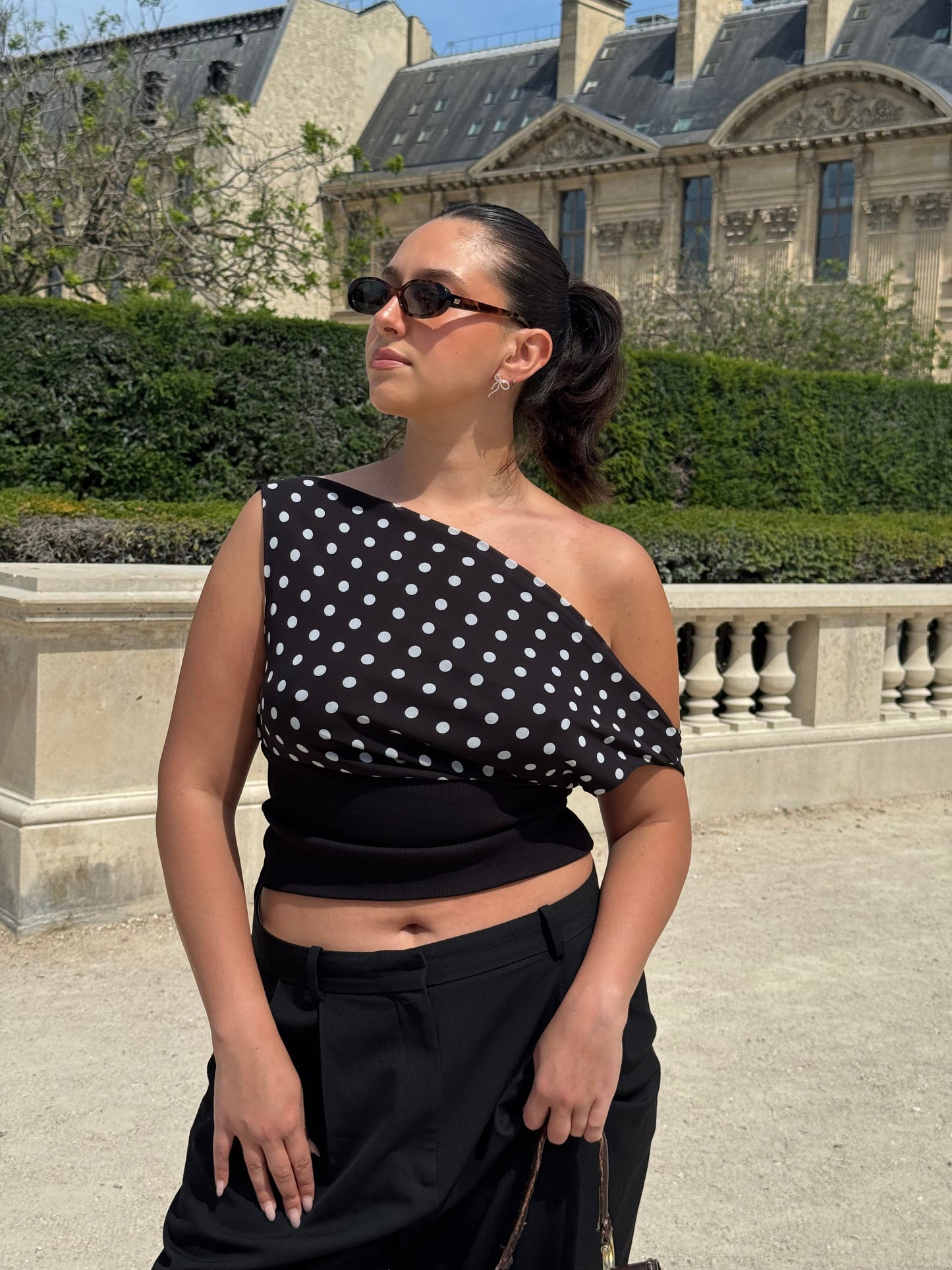 Gabriela™ | Blusa con lunares