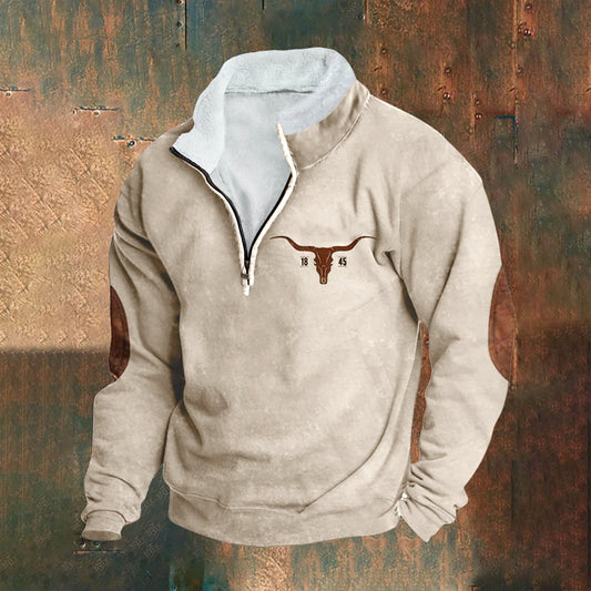 RODEO™ | SUDADERA URBANA LIGERA CON CUELLO CLÁSICO