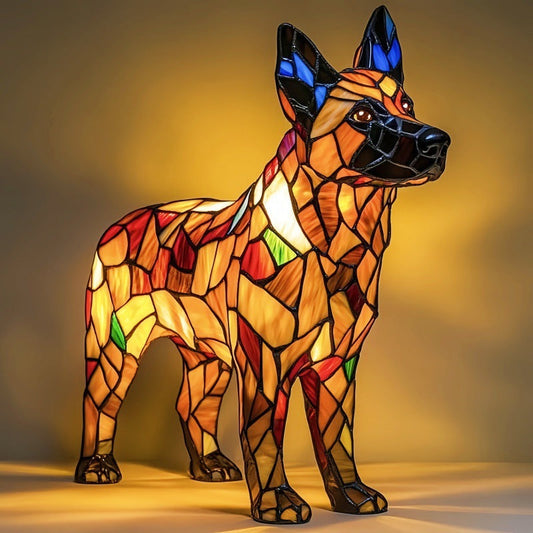 Zuzu – Lámpara mágica para perro en vidrio colorido