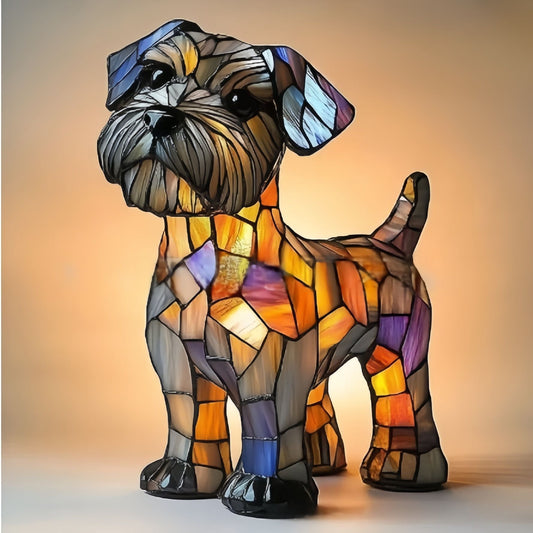 Dudu – Lámpara mágica para perro en vidrio colorido