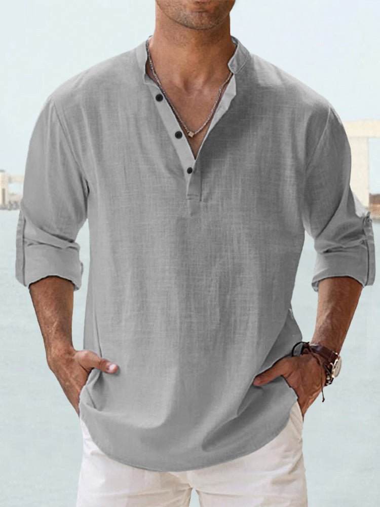 Laluno™ | Camisa de lino transpirable