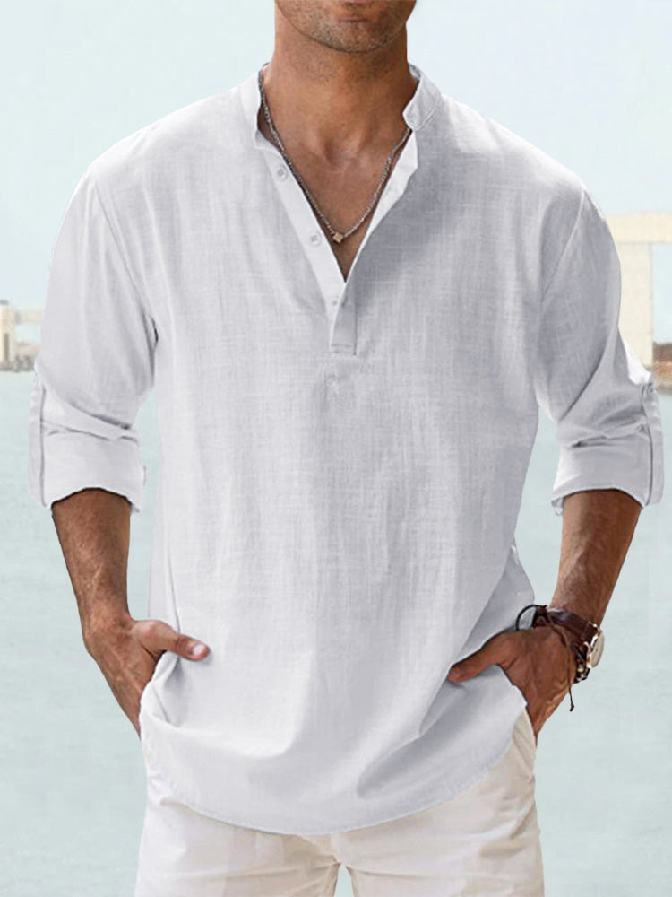 Laluno™ | Camisa de lino transpirable