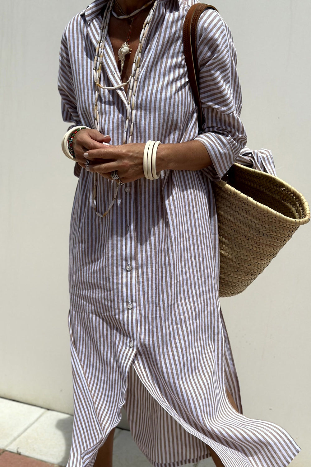 Clara™ | Vestido ligero de rayas para el día a día