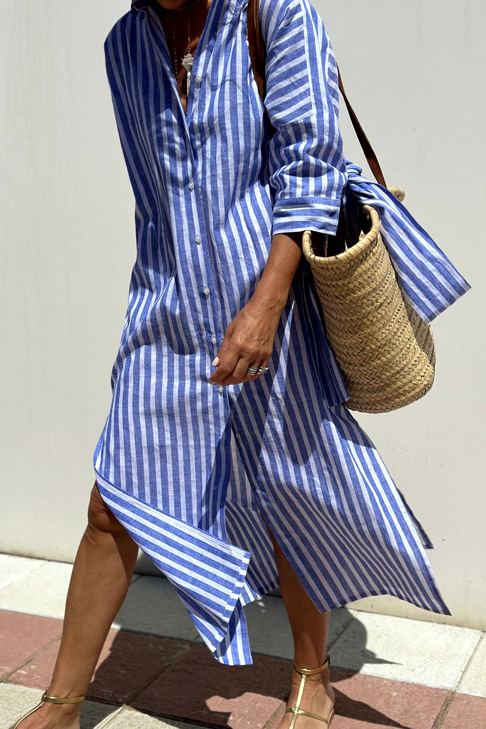 Clara™ | Vestido ligero de rayas para el día a día