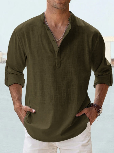 Laluno™ | Camisa de lino transpirable