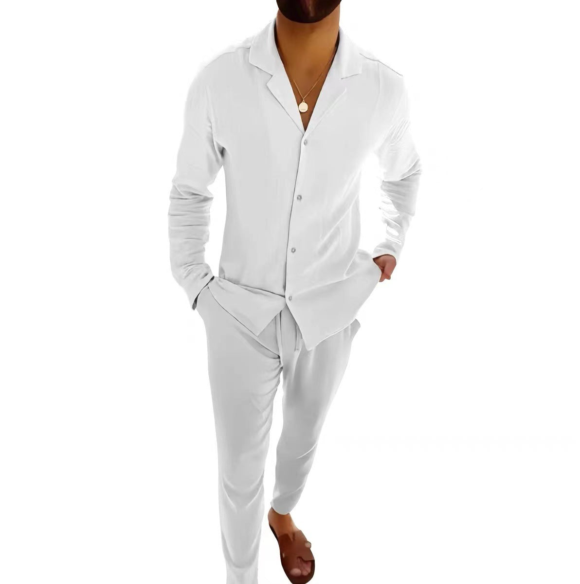 Diego™ | Conjunto veraniego de lino para hombre
