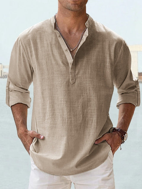 Laluno™ | Camisa de lino transpirable
