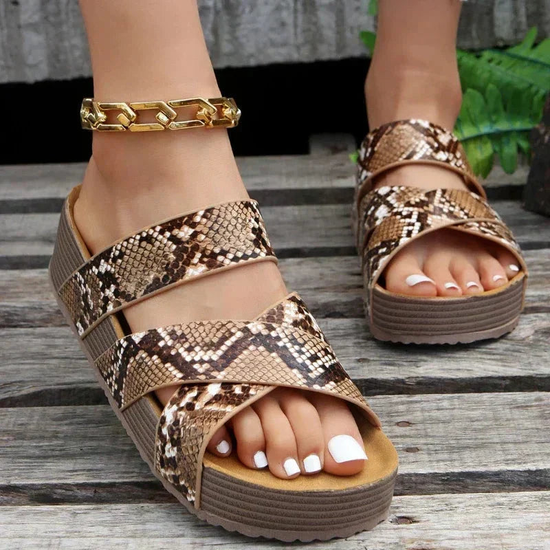 Alejandra™ | Sandalias ortopédicas de piel