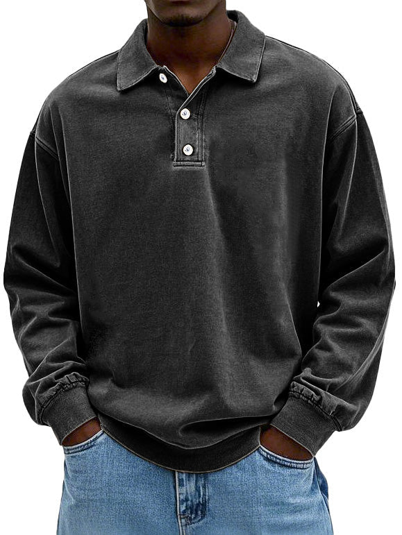 Javier | Camisa vintage de manga larga