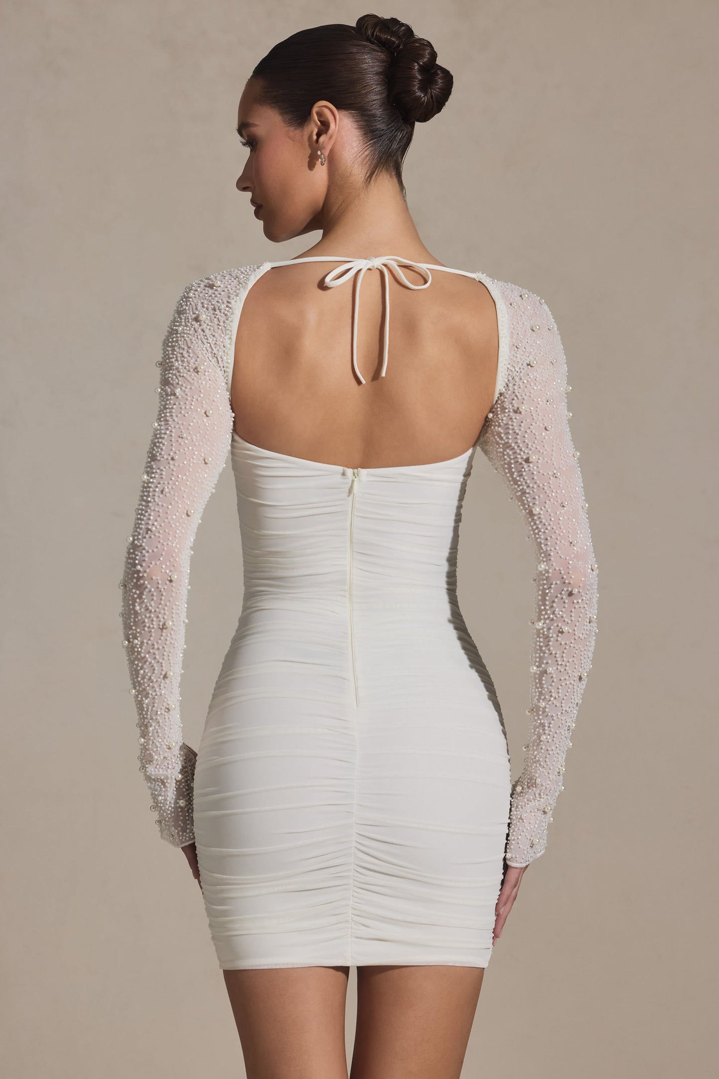 Annabella™ | Minivestido En Blanco