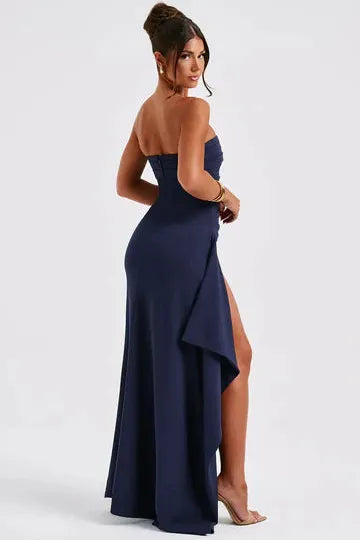 Ángela™ | Vestido largo elegante con abertura lateral