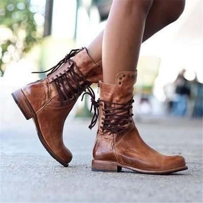 Dolores™ | Botas vintage de piel