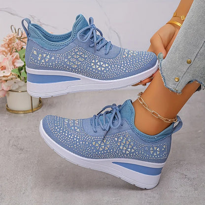 Teresa™ | Zapatillas ortopédicas con strass brillantes