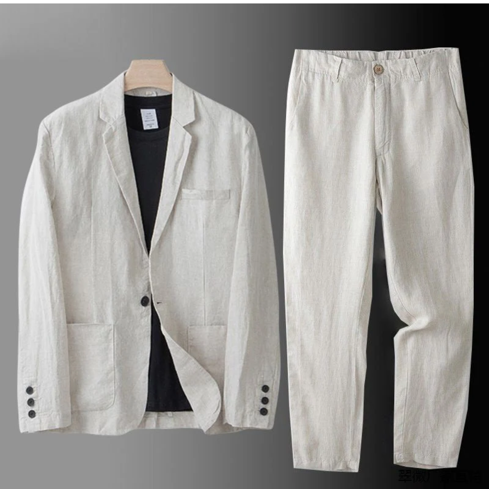 Antonio™ | Conjunto elegante de lino