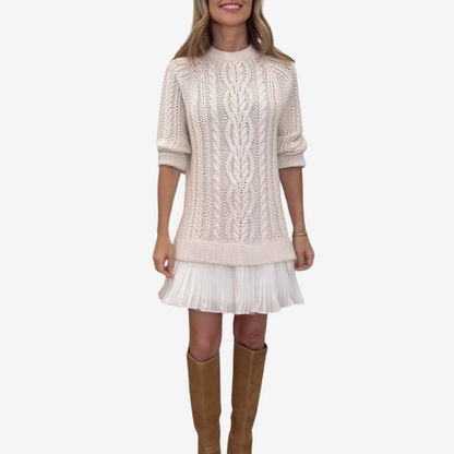 Amaya™ | Vestido suéter de punto