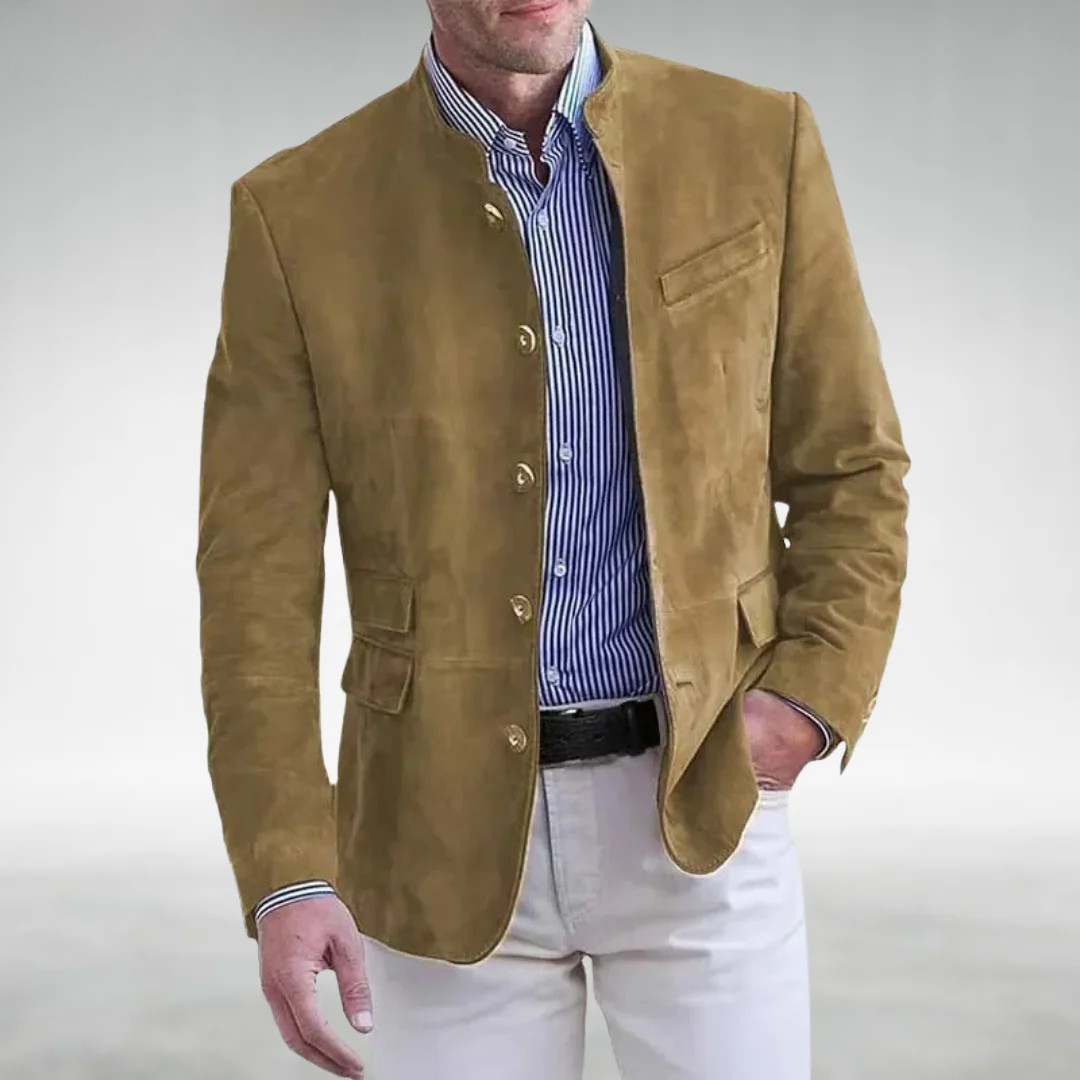 Tomás™ | Chaqueta de ante premium