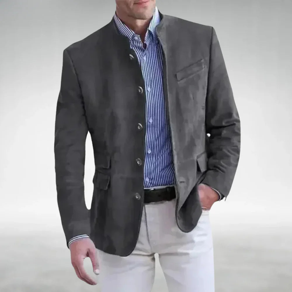 Tomás™ | Chaqueta de ante premium