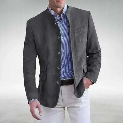 Tomás™ | Chaqueta de ante premium