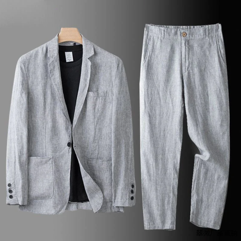 Antonio™ | Conjunto elegante de lino