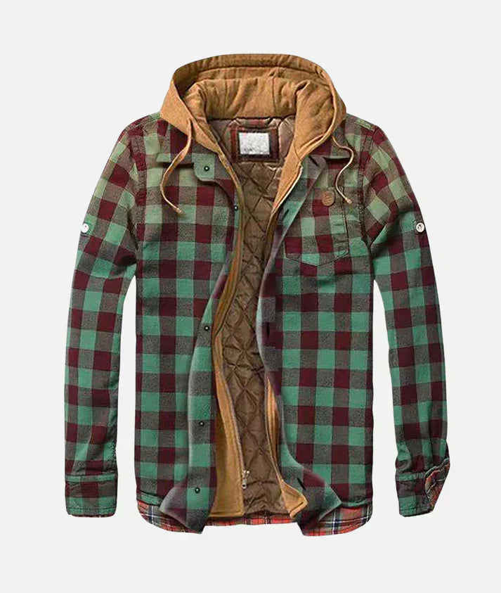 Mateo™ | Chaqueta patchwork a cuadros