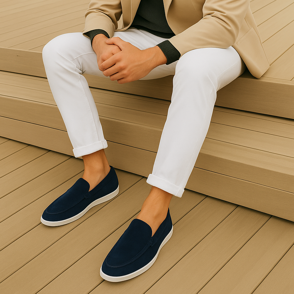 Vicente™ | Mocasines elegantes de ante