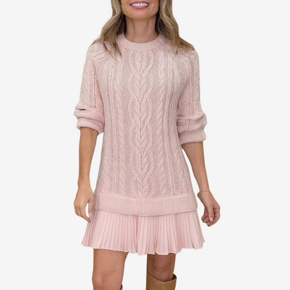 Amaya™ | Vestido suéter de punto