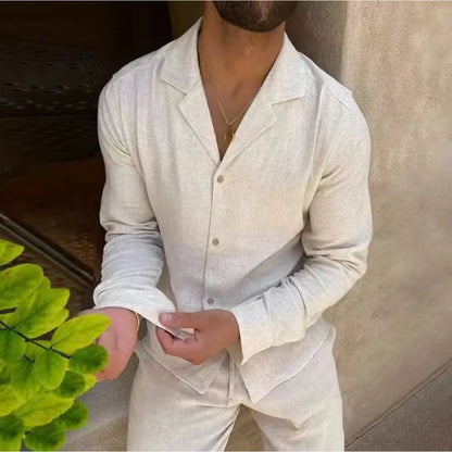 Diego™ | Conjunto veraniego de lino para hombre