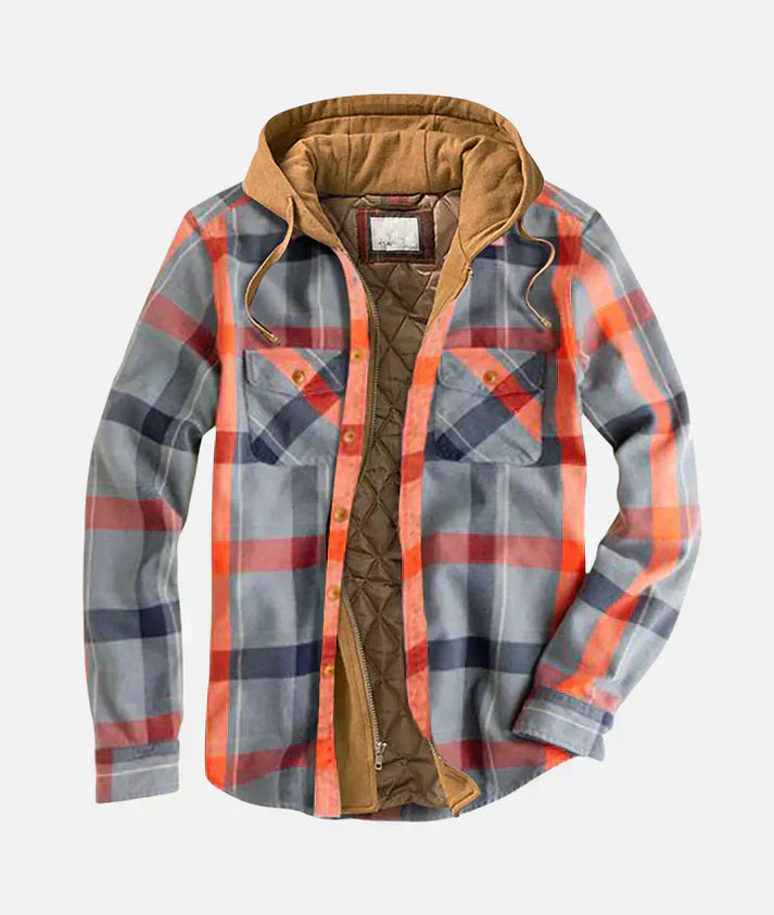 Mateo™ | Chaqueta patchwork a cuadros