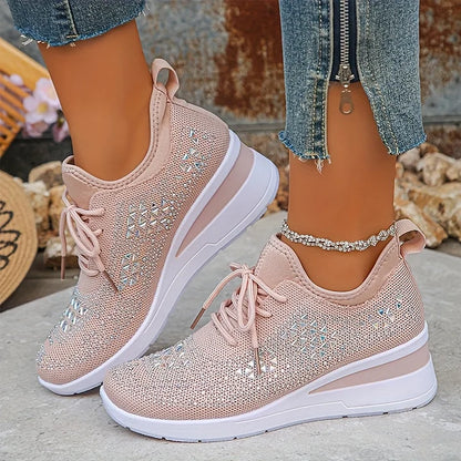 Teresa™ | Zapatillas ortopédicas con strass brillantes