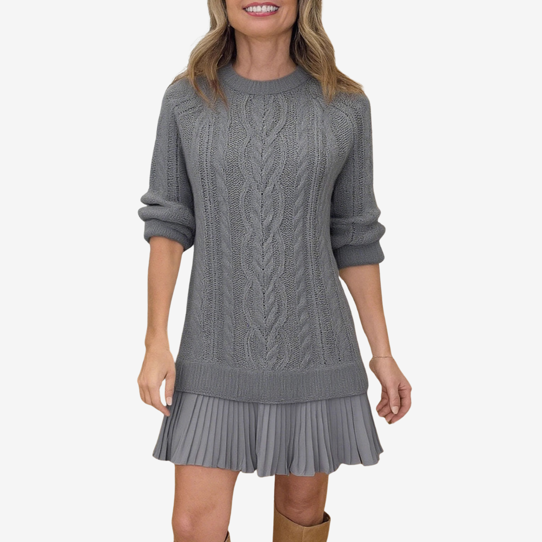 Amaya™ | Vestido suéter de punto