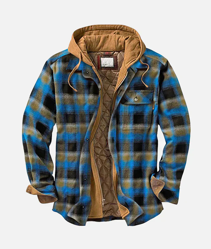 Mateo™ | Chaqueta patchwork a cuadros