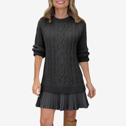 Amaya™ | Vestido suéter de punto