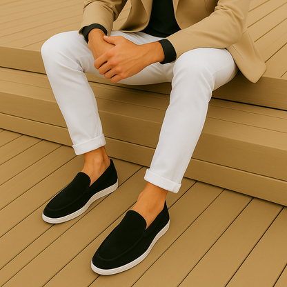 Vicente™ | Mocasines elegantes de ante
