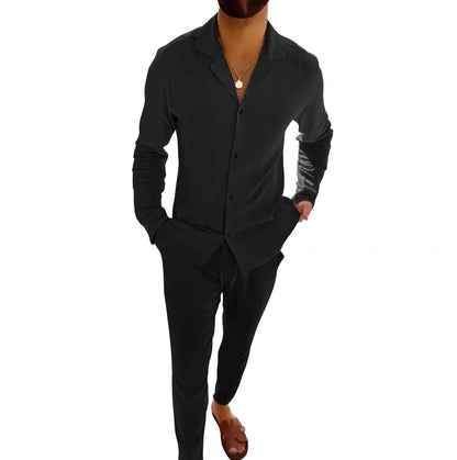 Diego™ | Conjunto veraniego de lino para hombre