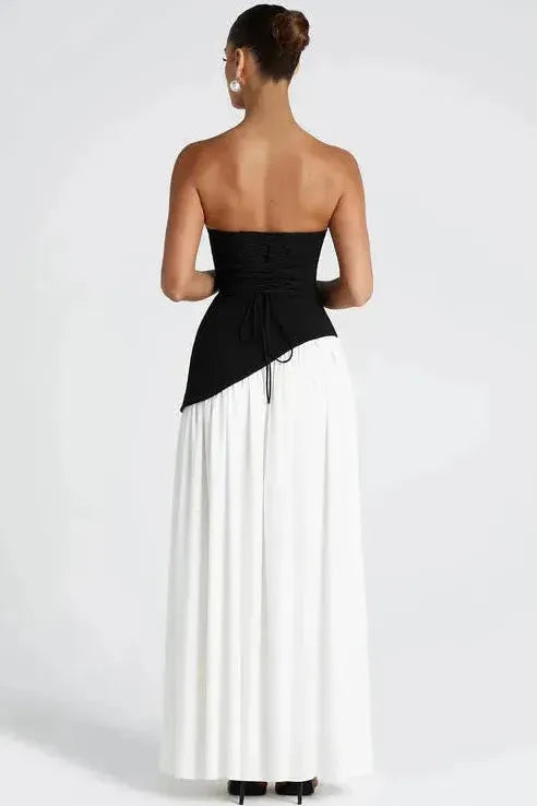 Verónica™ | Vestido largo elegante con abertura lateral