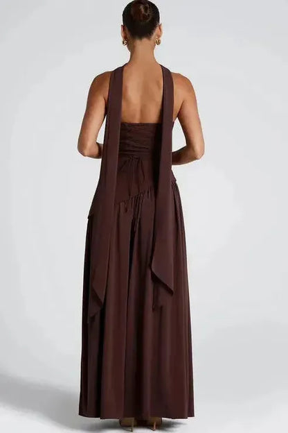 Verónica™ | Vestido largo elegante con abertura lateral