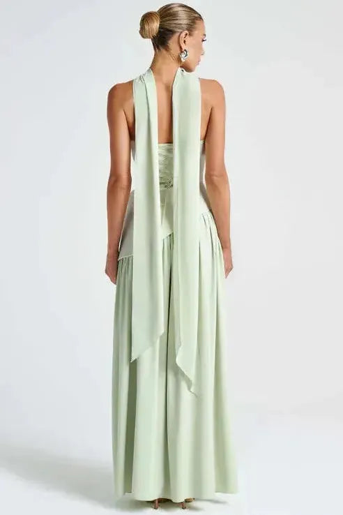 Verónica™ | Vestido largo elegante con abertura lateral