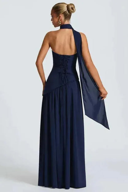 Verónica™ | Vestido largo elegante con abertura lateral