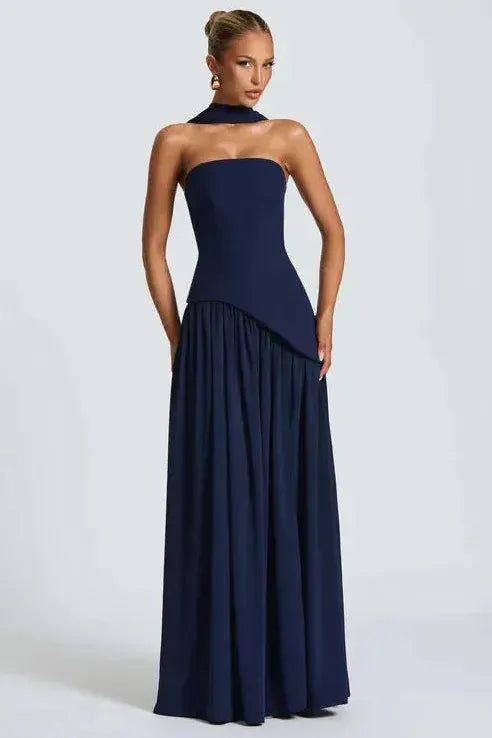 Verónica™ | Vestido largo elegante con abertura lateral