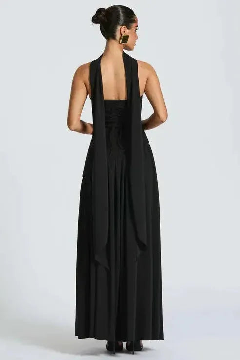 Verónica™ | Vestido largo elegante con abertura lateral