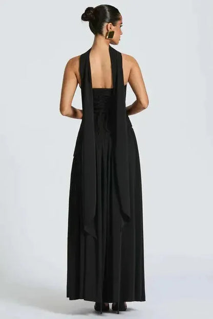 Verónica™ | Vestido largo elegante con abertura lateral