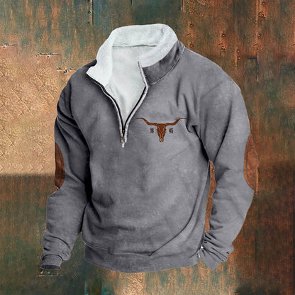 RODEO™ | SUDADERA URBANA LIGERA CON CUELLO CLÁSICO