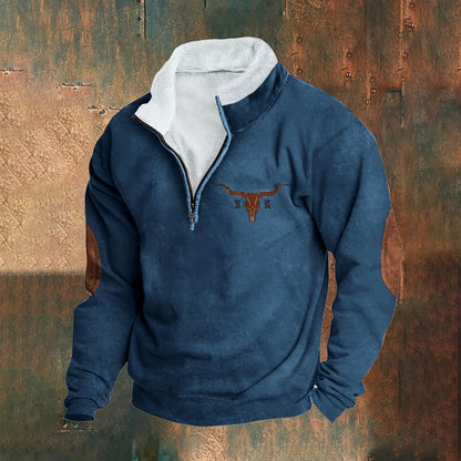 RODEO™ | SUDADERA URBANA LIGERA CON CUELLO CLÁSICO